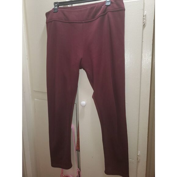 Fleece bordo leggings xl  - Picture 1 of 4